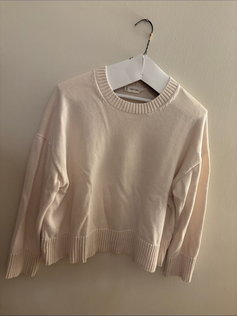 Everlane Boxy Sweater in Everyday Cotton